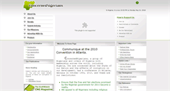 Desktop Screenshot of concernednigerians.com